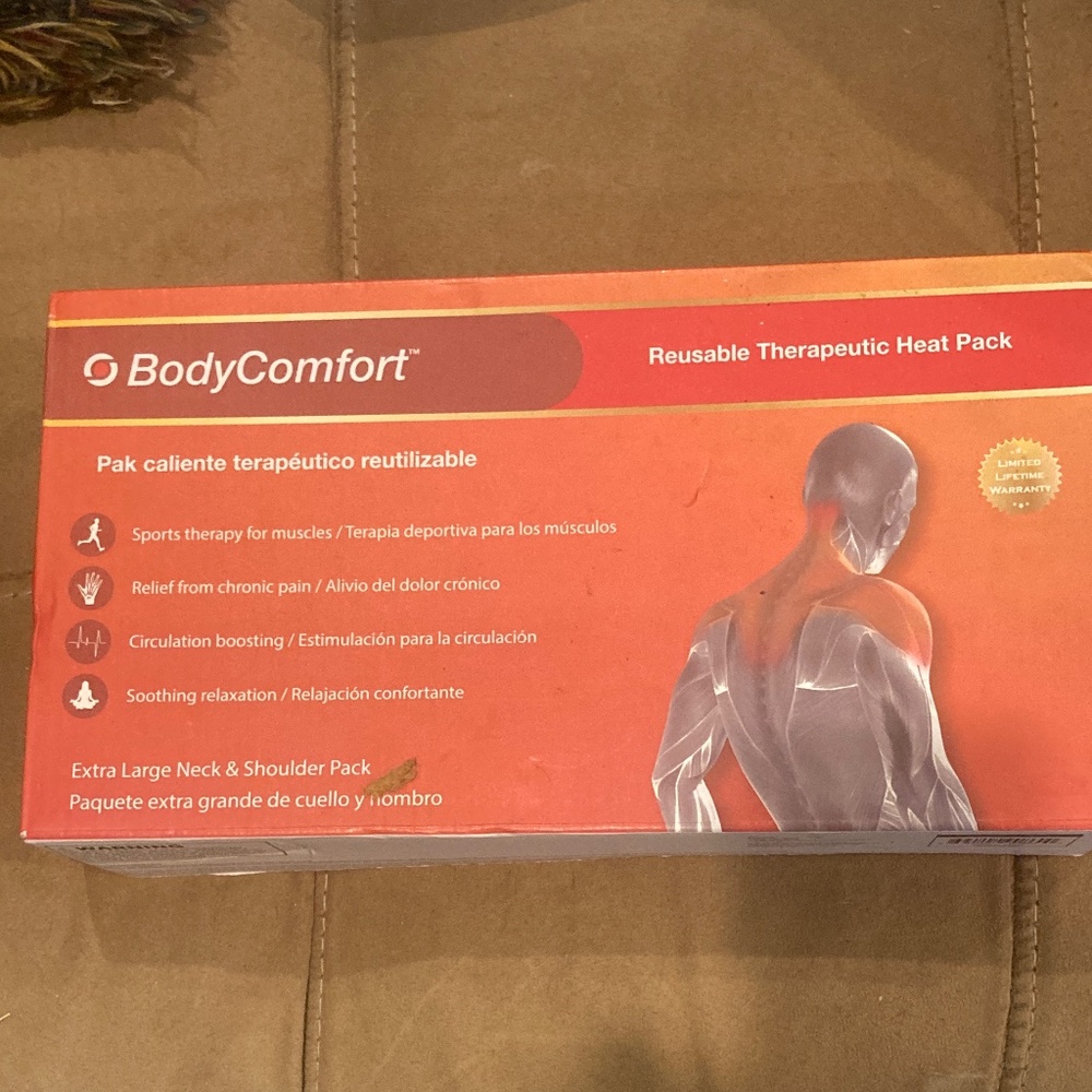 Body comfort  reusable therapeutic heat pack